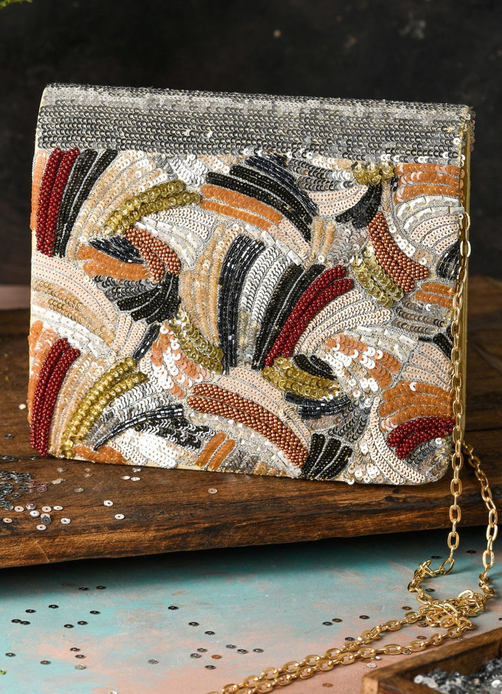 Vasl Clutch The Purple Sack - Fabilicious Fashion