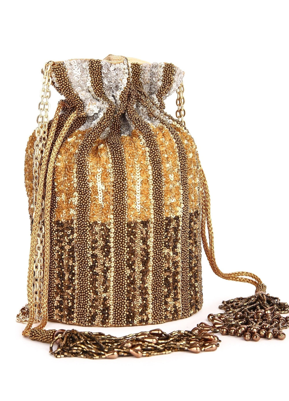 Versatile Handmade Potli The Purple Sack - Fabilicious Fashion