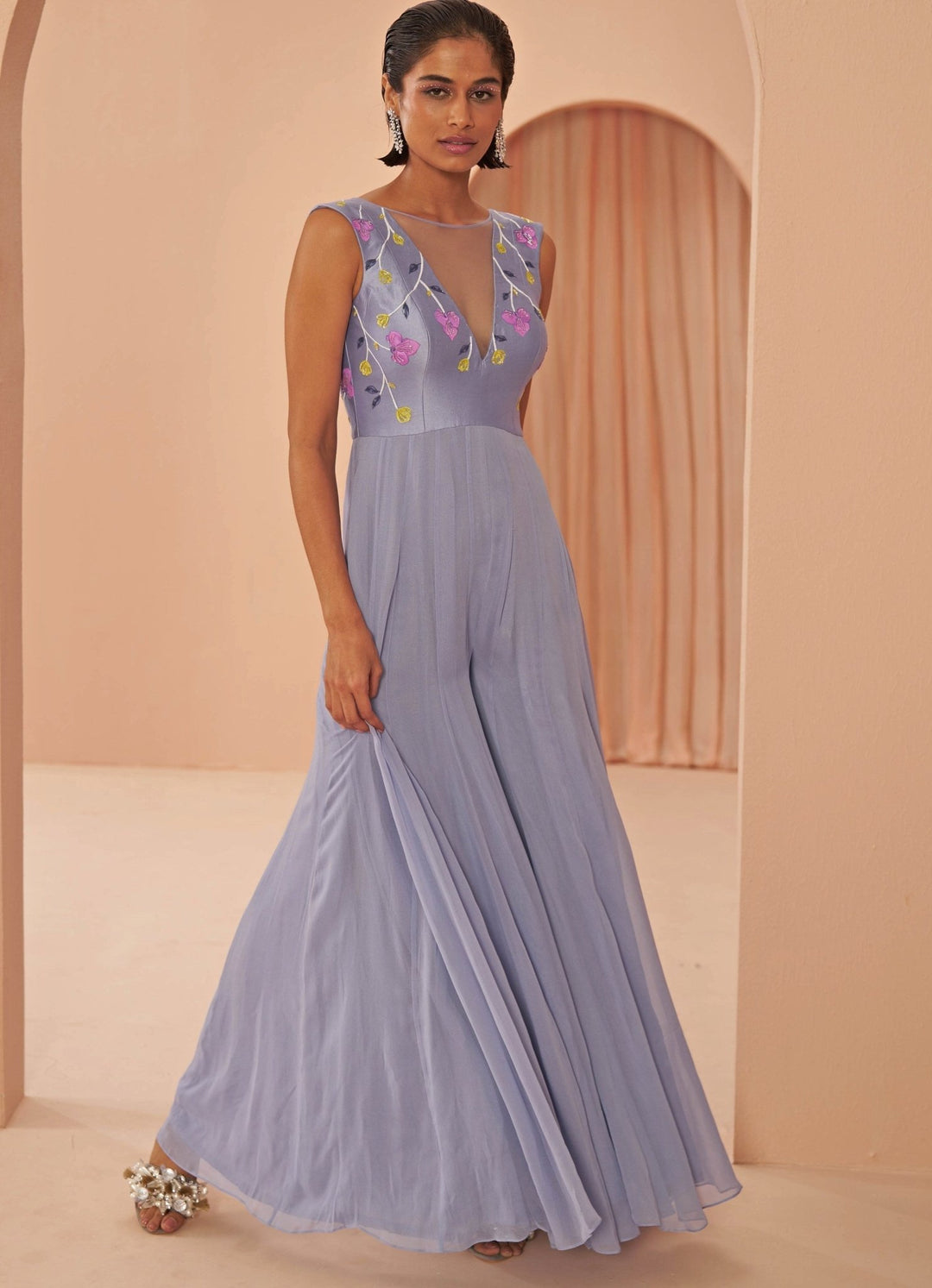 Very Peri Jumpsuit Parul Gandhi - Fabilicious Fashion