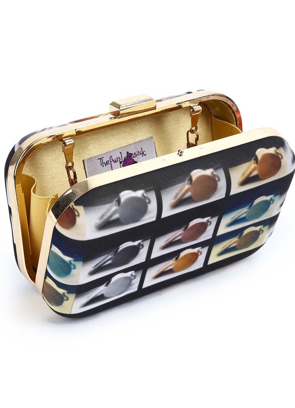 Whistle Clutch The Purple Sack - Fabilicious Fashion