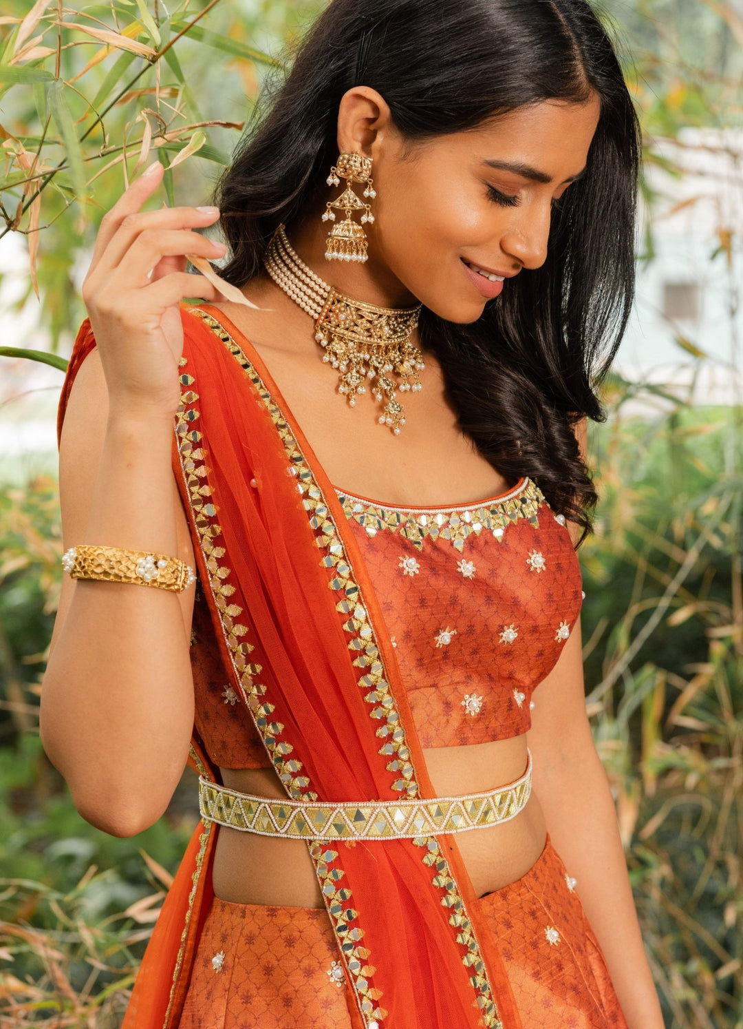 Zeenat Printed Lehenga Set Rashika Sharma - Fabilicious Fashion
